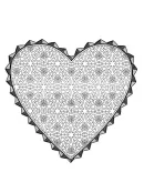 Valentijn hart kleurplaat 12